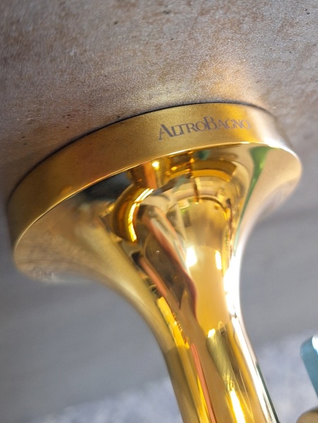 Душевая полка AltroBagno Corposo 082805 Or